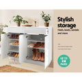 Artiss Shoe Rack Cabinet 24 Pairs Storage Cupboard Lydia