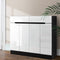 Artiss Shoe Rack Cabinet 120cm White with Drawer Storage
