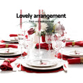 Artiss Dining Table Rectangular 120CM 4 Seater White