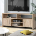 Artiss TV Cabinet 140cm Oak Entertainment Unit