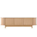 Artiss TV Unit 160cm Pine Storage Cabinet Entertainment