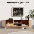 Artiss TV Unit 160cm Pine Storage Cabinet Entertainment