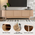 Artiss TV Unit 160cm Pine Storage Cabinet Entertainment