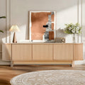 Artiss TV Unit 160cm Pine Storage Cabinet Entertainment
