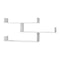 Artiss Floating Wall Shelf 3 Tier White Storage Display