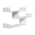 Artiss Floating Wall Shelf 3 Tier White Storage Display