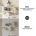 Artiss Floating Wall Shelf 3 Tier White Storage Display