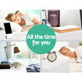 Artiss Bedside Table 2 Drawer Lift-up Storage White