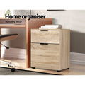 Artiss 2 Drawer Filing Cabinet Office Storage Organiser