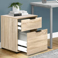 Artiss 2 Drawer Filing Cabinet Office Storage Organiser