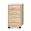 Artiss 5 Drawer Filing Cabinet Office Storage Organiser