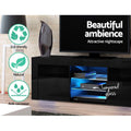 Artiss TV Cabinet Entertainment Unit 160cm LED Black
