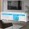 Artiss TV Cabinet Entertainment Unit 180cm White LED