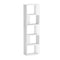 Artiss LINA White 5 Tier Bookshelf Storage Shelves Display