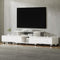 Artiss TV Cabinet Extendable 160-220cm White Entertainment Unit