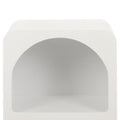 Artiss White Arched Bedside Table Storage Nightstand Shelves
