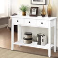 Artiss Console Table 3 Drawers 100cm White
