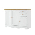Artiss Buffet Sideboard 3 Door White BERNE Storage Cabinet