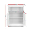 Artiss Buffet Sideboard IVOR White Storage Cabinet