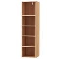 Artiss MILO 5 Tier Bookshelf Pine
