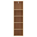 Artiss MILO 5 Tier Bookshelf Pine