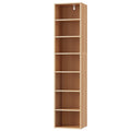 Artiss MILO 7 Tier Bookshelf Pine Wood Storage Shelves