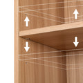 Artiss 8 Tier Bookshelf MILO Pine Wood Storage