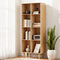 Artiss 4 Tier Bookshelf Bookcase Pine Wood Storage 80cm
