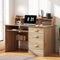 Artiss Computer Desk with Shelf Drawer Office Study Table