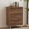 Artiss 5 Chest of Drawers MIRI Walnut