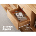 Artiss TV Cabinet 180cm Entertainment Unit Wooden Storage Drawer
