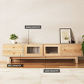Artiss TV Cabinet 180cm Entertainment Unit Storage Drawer
