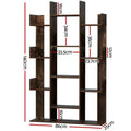 Artiss Tree-Shaped Bookshelf ROMI Walnut Wood Storage