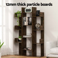 Artiss Tree-Shaped Bookshelf ROMI Walnut Wood Storage