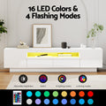 Artiss TV Unit 180cm White Storage Drawer RGB LED Entertainment