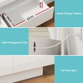 Artiss TV Unit 180cm White Storage Drawer RGB LED Entertainment