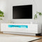 Artiss TV Unit 180cm White Storage Drawer RGB LED Entertainment