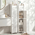 Artiss 2x Bathroom Cabinet 3-Tier Toilet Paper Holder White