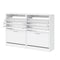 Artiss 2x Shoe Cabinet Storage Organiser 2 Flip Drawer White