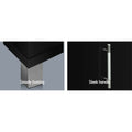 Artiss TV Cabinet 190cm Black Entertainment Unit
