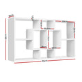 Artiss Floating Wall Shelves White Bookshelf Storage