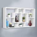 Artiss Floating Wall Shelves White Bookshelf Storage