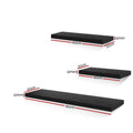 Artiss Floating Wall Shelf Set 3 Black