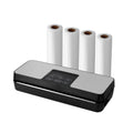 Devanti Food Vacuum Sealer 5 Modes Auto Seal Cutter Storage Bags 4 Rolls