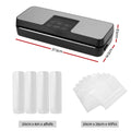 Devanti Food Vacuum Sealer 5 Modes Auto Seal Cutter Storage Bags 4 Rolls