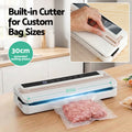 Devanti Vacuum Sealer Machine 6 Modes Auto Seal Slide Cutter White