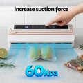 Devanti Vacuum Sealer Machine 6 Modes Auto Seal Slide Cutter White