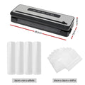 Devanti Vacuum Sealer Machine 5 Modes Cutter Storage Bags 4 Rolls