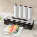 Devanti Food Vacuum Sealer 4 Modes Storage Bags 4 Rolls Cutter