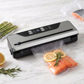 Devanti Vacuum Sealer Machine 9 Modes Auto Seal Cutter Black